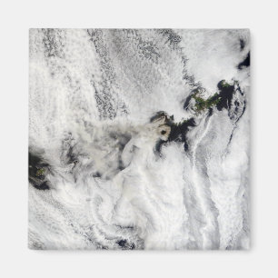 Plume from Okmok Volcano, Aleutian Islands Magnet