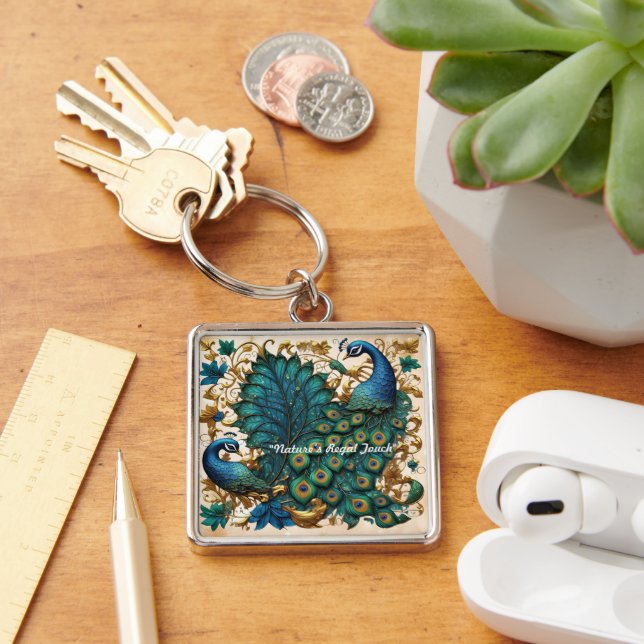 "Plume of Majesty" Keychain (Desk)
