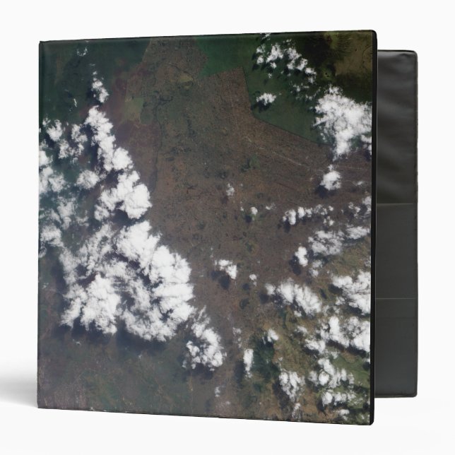 Plume rises from Nyiragongo Volcano in the DRC Binder (Front/Inside)