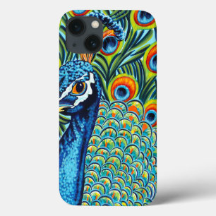 Plumed Peacock I iPhone 13 Case
