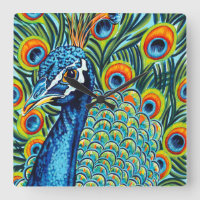 Plumed Peacock I