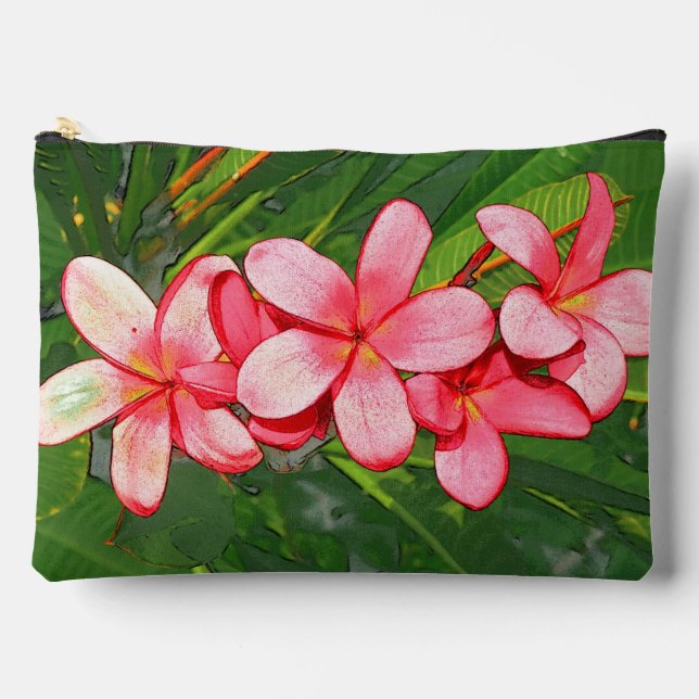 plumeria accessory pouch (Front)