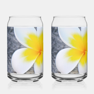 plumeria can glass