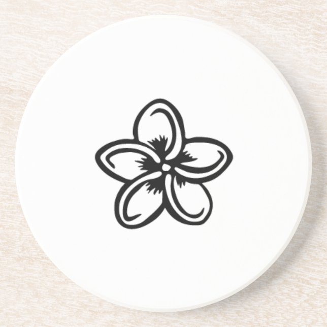 Plumeria Coaster (Front)