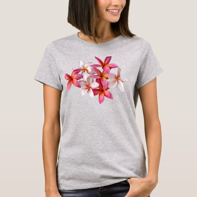 Plumeria Collage T-Shirt (Front)