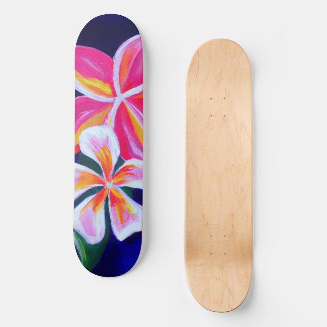 Plumeria de skateboard tropicale (Recto)