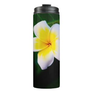 Plumeria Flower Photography Thermal Tumbler