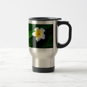 Plumeria Flower Photography Travel Mug