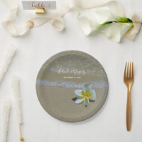 Plumeria Frangipani On Sand Wedding