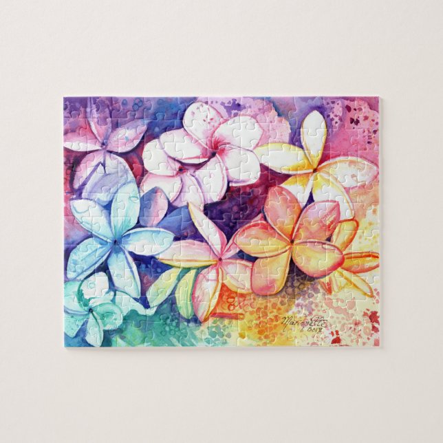 Plumeria Fun Jigsaw Puzzle (Horizontal)