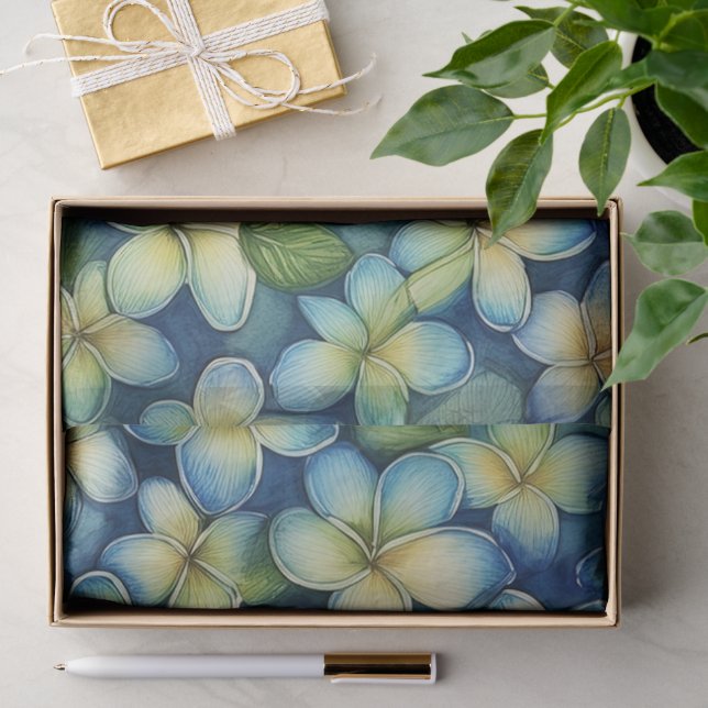 Plumeria Garden Tissue Paper (Gift)