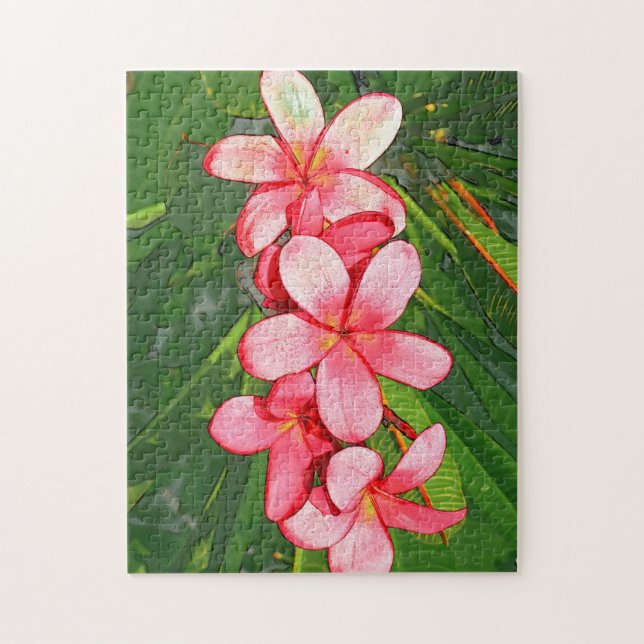 plumeria jigsaw puzzle (Vertical)