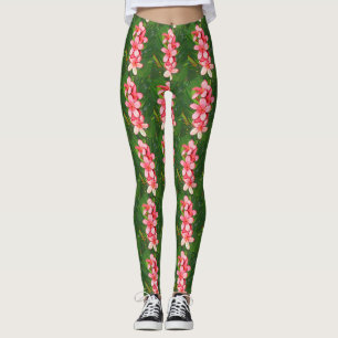 Plumeria Leggings