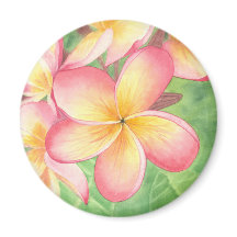 Plumeria Magnet
