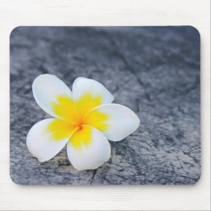 plumeria mouse pad