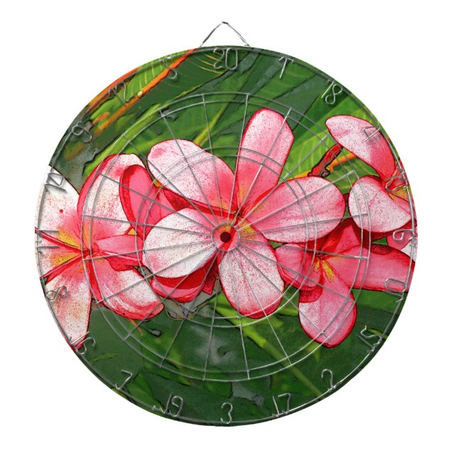 Plumerias Dartboard (Front)