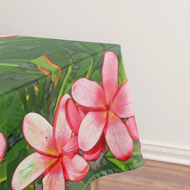 Plumerias Tablecloth (In Situ)