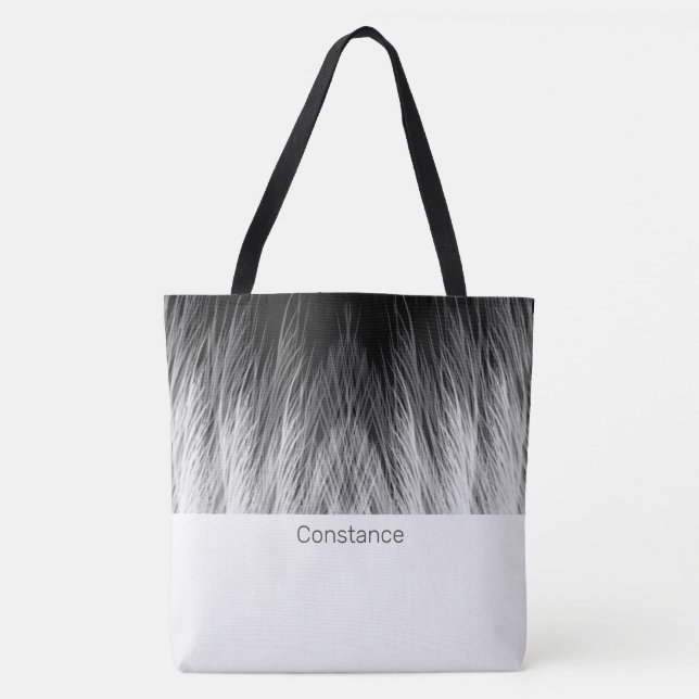 Plumes Classiques simples Sac fourre-tout monogram (Devant)