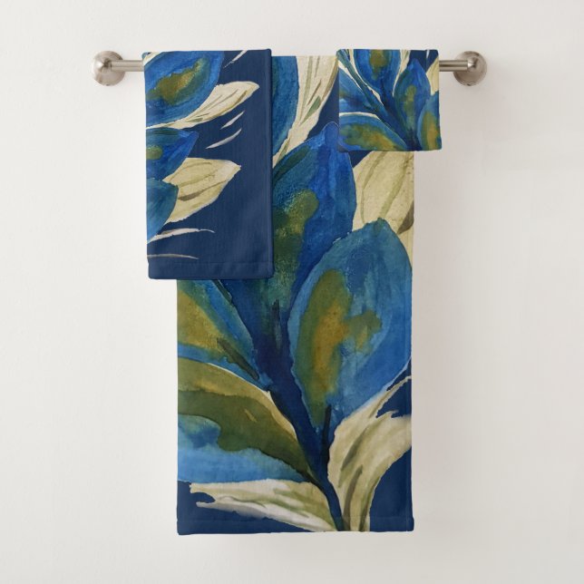 Plumes de paon de bonne fortune aquarelle (En situation)