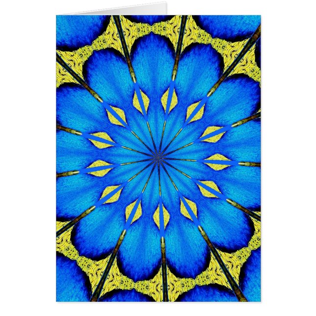 Plumes de paon Kaleidoscope 4 (Devant)