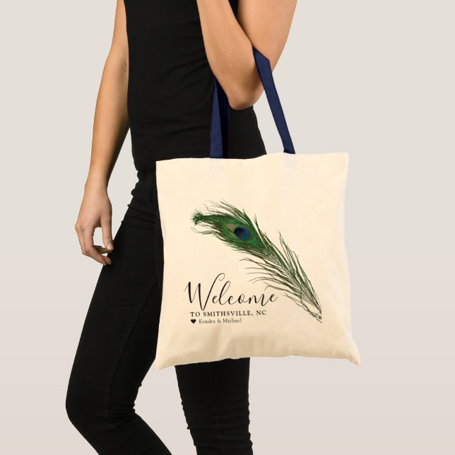 Plumes de paquetage | Sac fourre-tout à thème (Devant (produit))