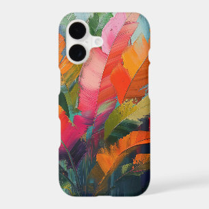 Plumes tropicales – Abstraction botanique vibrante