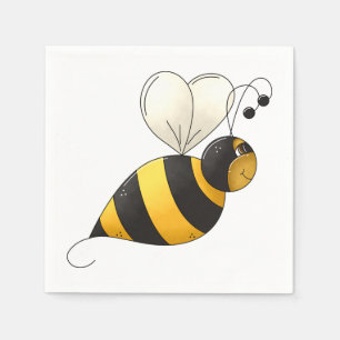 Plump Bee Paper Napkins