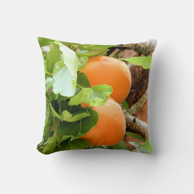 PLUMS THROW PILLOW (Front)