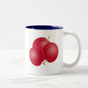 Plums Two-Tone Coffee Mug