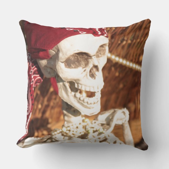 Plunder Party! Throw Pillow (Front)