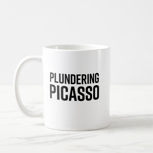 Plundering Picasso Mug (Left)