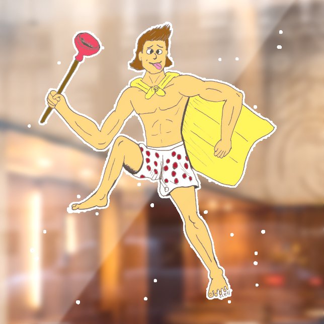 plunger and underwear guy window cling (Sheet 2)