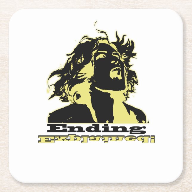 PLUR1BUS, the American science-fiction drama serie Square Paper Coaster (Front)