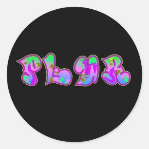 Plur sticker
