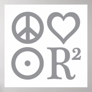 PLUR Symbol Poster