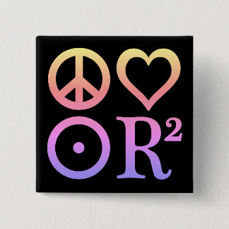 PLUR Symbols Pin