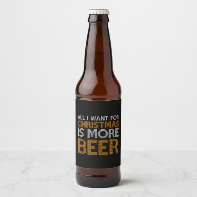 Plus Bière Vilain Doux Bière Étiquette bouteille (Devant)
