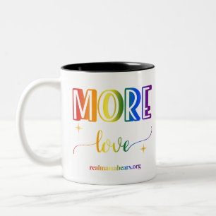 Plus d'amour Rainbow mug