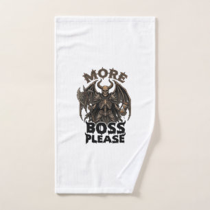 Plus de Boss S'il Vous Plaît Halloween Démon Squel