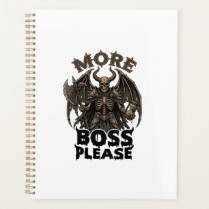 Plus de Boss S'il Vous Plaît Halloween Démon Squel