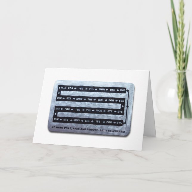 Plus de Modèle de carte de voeux PPP Hystérectomie (Devant)