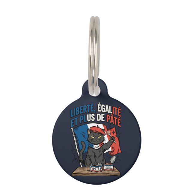 Plus de Pate Pet Tag (Front)