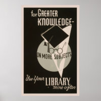 Plus de Poster vintage WPA de 1940