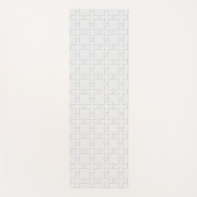 Plus Embossed Surface Pattern Yoga Mat (Front)