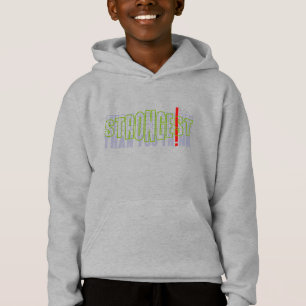 Plus fort que vous ne pensez   Sweat - shirt à cap