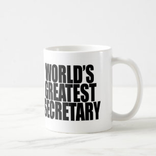 Plus grand secrétaire Mug du monde