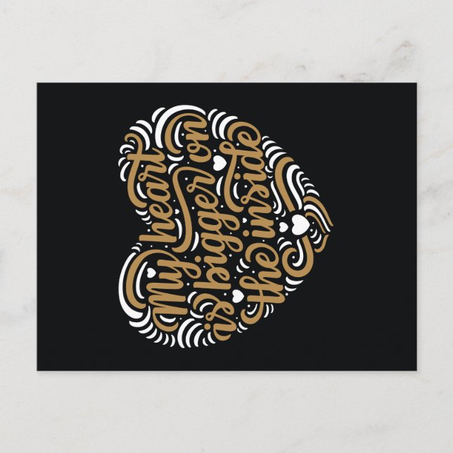 PLUS GRAND SUR L'INTÉRIEUR / Carte postale Saint V (Devant)