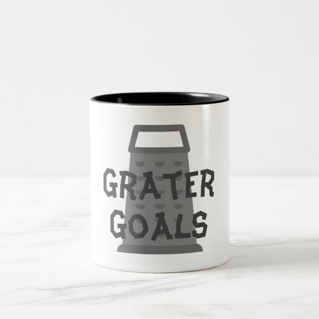Plus Grater Buts Café Mug (Centre)