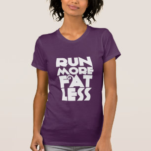 Plus gros couru par T-shirt drôle d'exercice moin