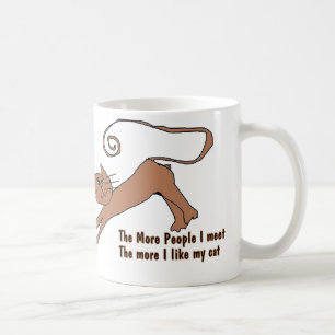 Plus j'aime ma TASSE de chat
